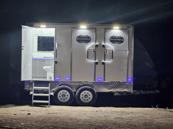 3-Stall Restroom Trailer - Image 3