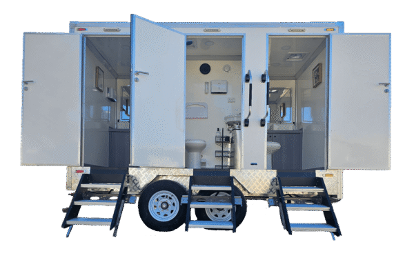 3-Stall Restroom Trailer