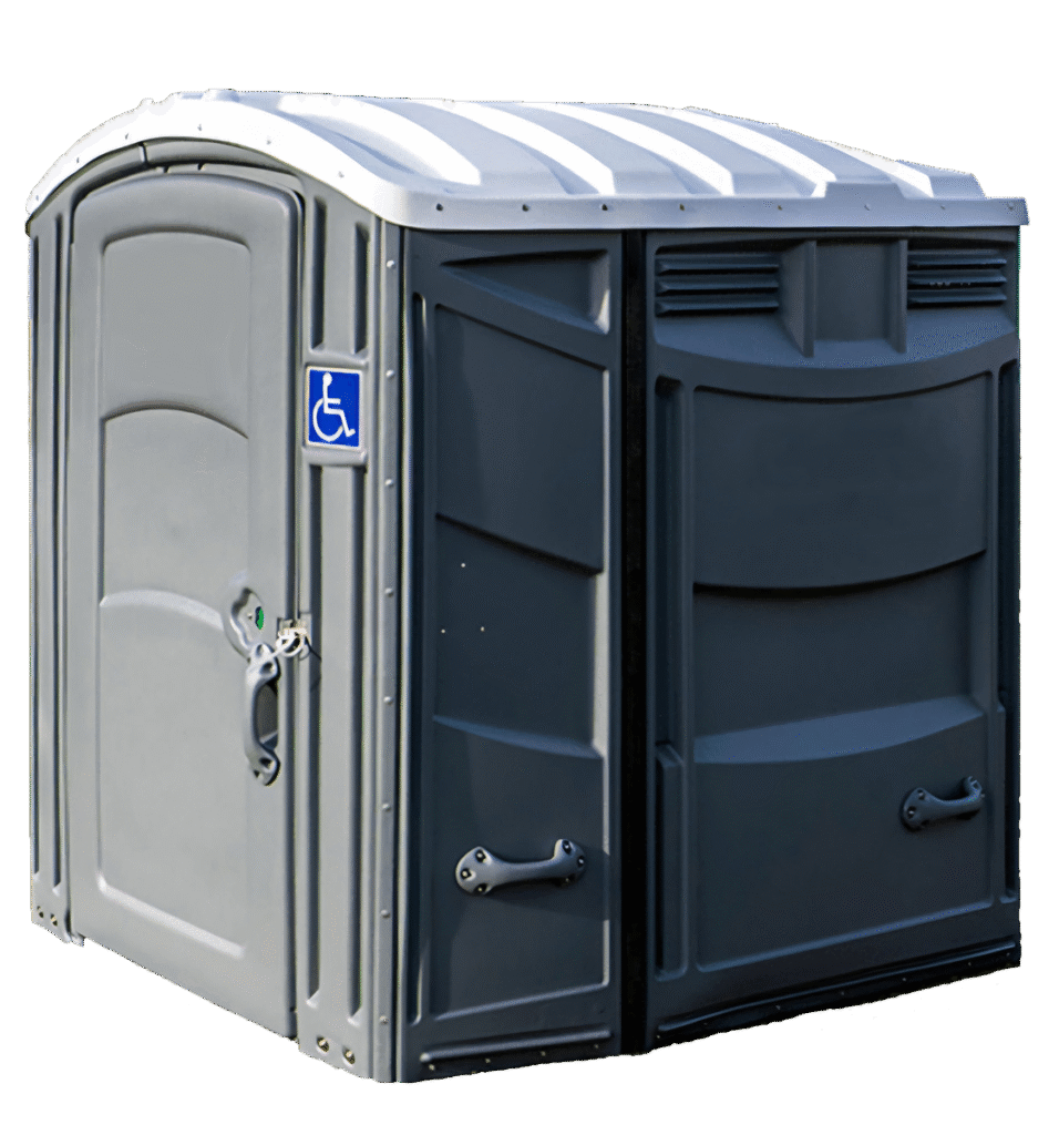 ADA-compliant portable restroom for accessibility