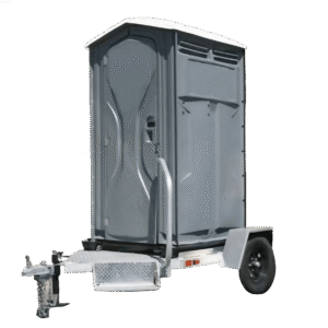 Portable Restroom on Trailer