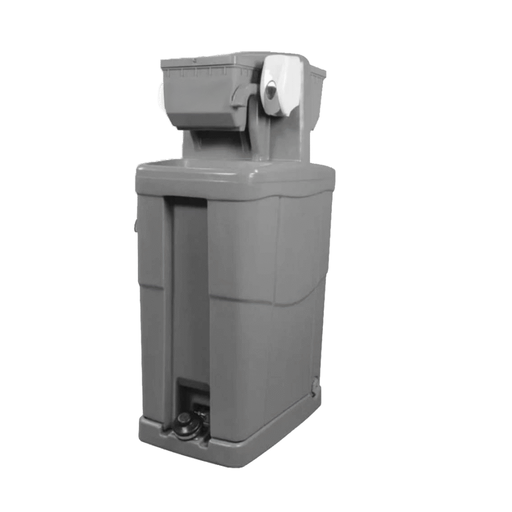 portable handwashing station double